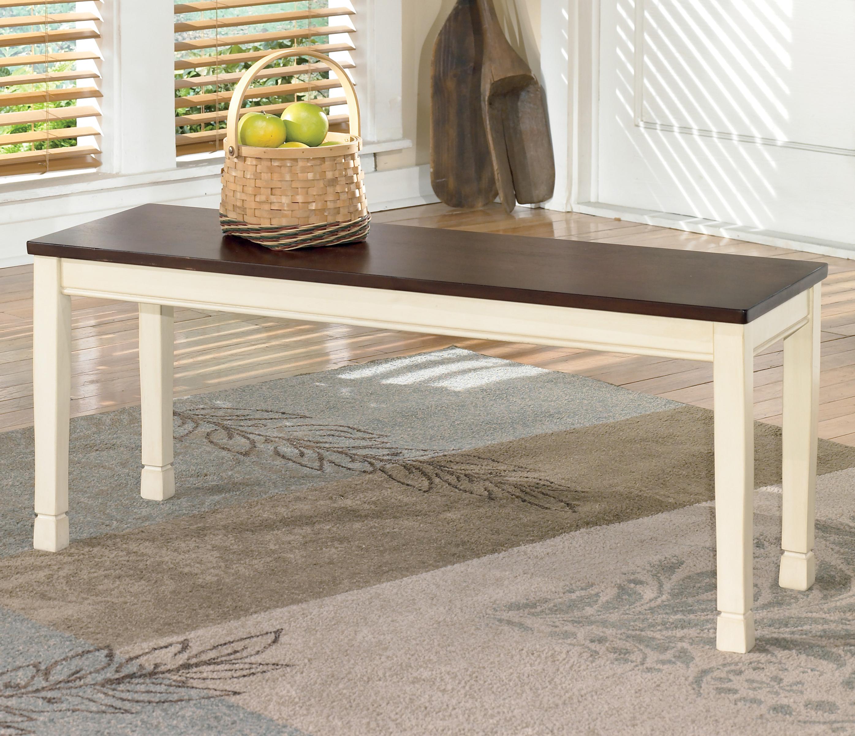 Ashley Signature Design Whitesburg Large Dining Room Bench Rooms and